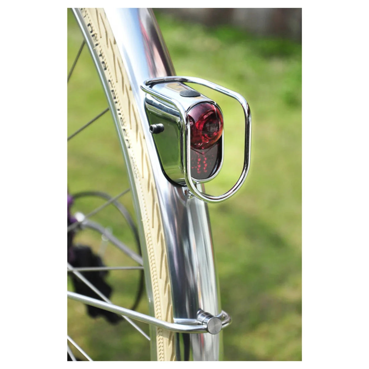 Light Cycles Bike City Light Chrome Pure Pure Tail LED Rear