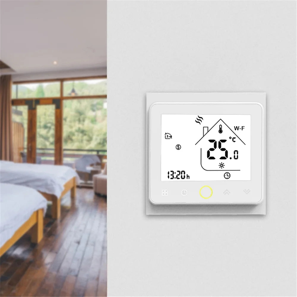 with Temperature Tomshoo Control, Home Water/Gas Compatible Smart Wi Fi Thermostat Boiler Controller