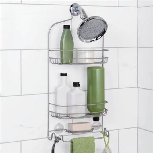 Tier OTS Nickel Brushed Shower Caddy, Two