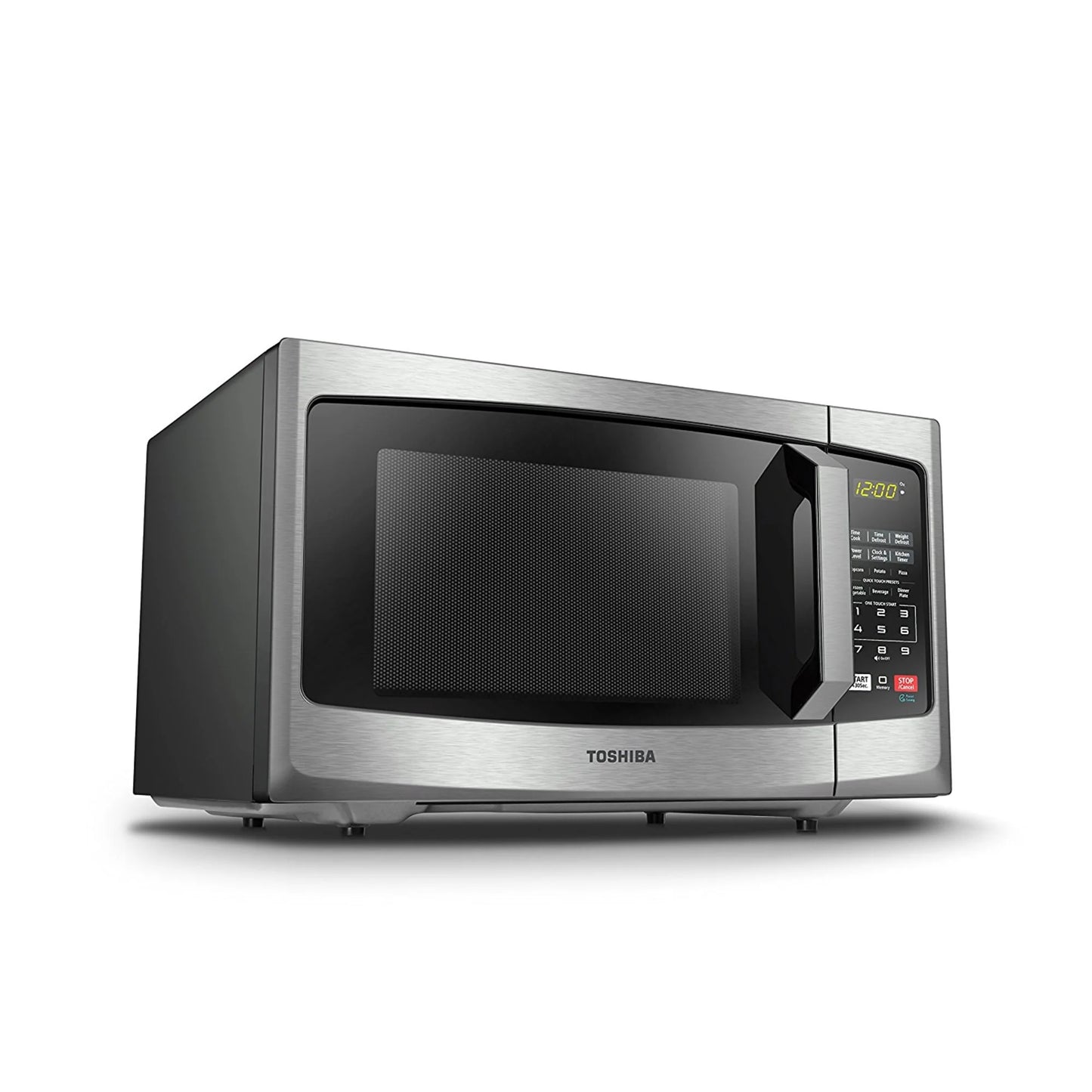 Steel Ft. ML2-EM25PAESS Cu. Microwave, Stainless Toshiba 0.9