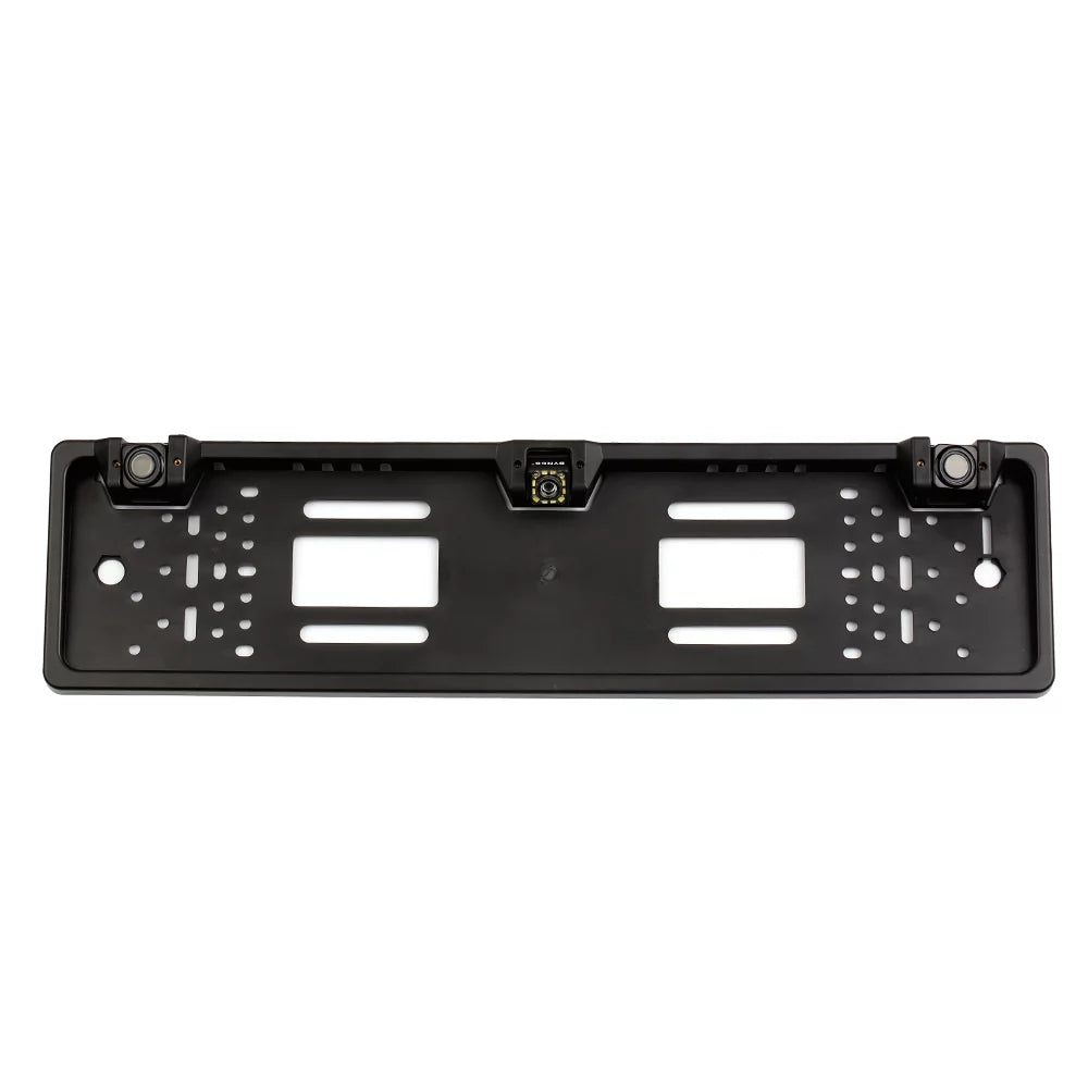 License Sensor 12 European Frame Camera View LED Camera System Plate with Backup Reversing Parking Rear