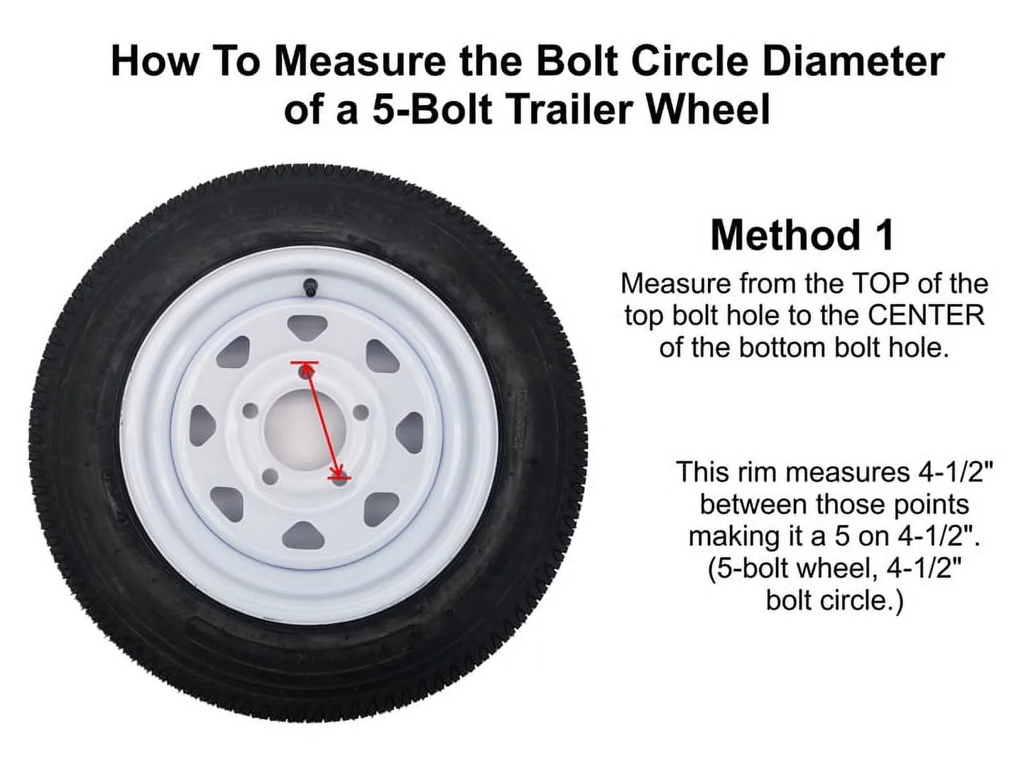 On Inch Includes Trailer Assemblies &amp; of Straight Bearings 1-1/16 4-1/2 5-Bolt Hub Inch - Pair (2) Spindles