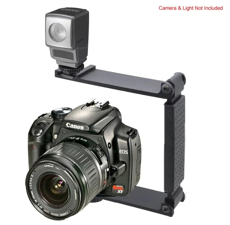 Sony A6500 High Or (Accommodates Microphones) Lights Quality Aluminum Alpha For Mini Bracket Folding Flashes,