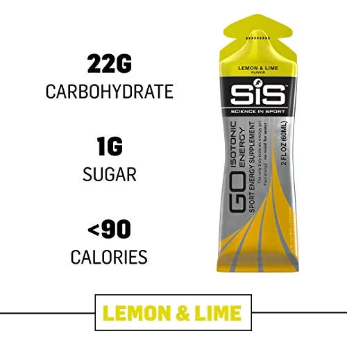 Fast Cycling, 2 for Performance Lime IN Acting - Athletes, Gels Gels, SPORT Carbohydrates, Energy & Isotonic Lemon Triathlon, 22g & Endurance Sport Running, SCIENCE for Nutrition Energy