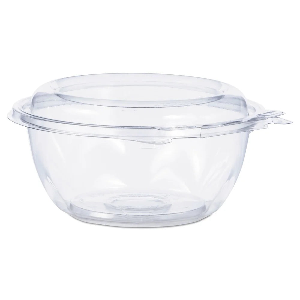 with Tamper-Evident Tamper-Resistant, 2.6"h, 12 Diameter 5.5" Dome 240/Carton Plastic, x Clear, Lid, Dart Bowls oz,