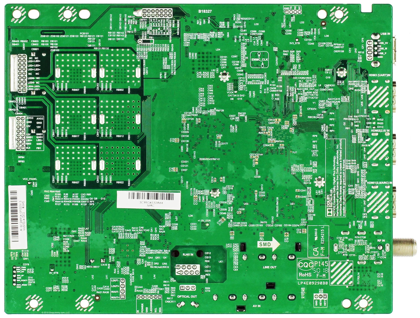 (LINIYBKV Board for 6M03A0000S00J V655-G9 Vizio Serial) Main