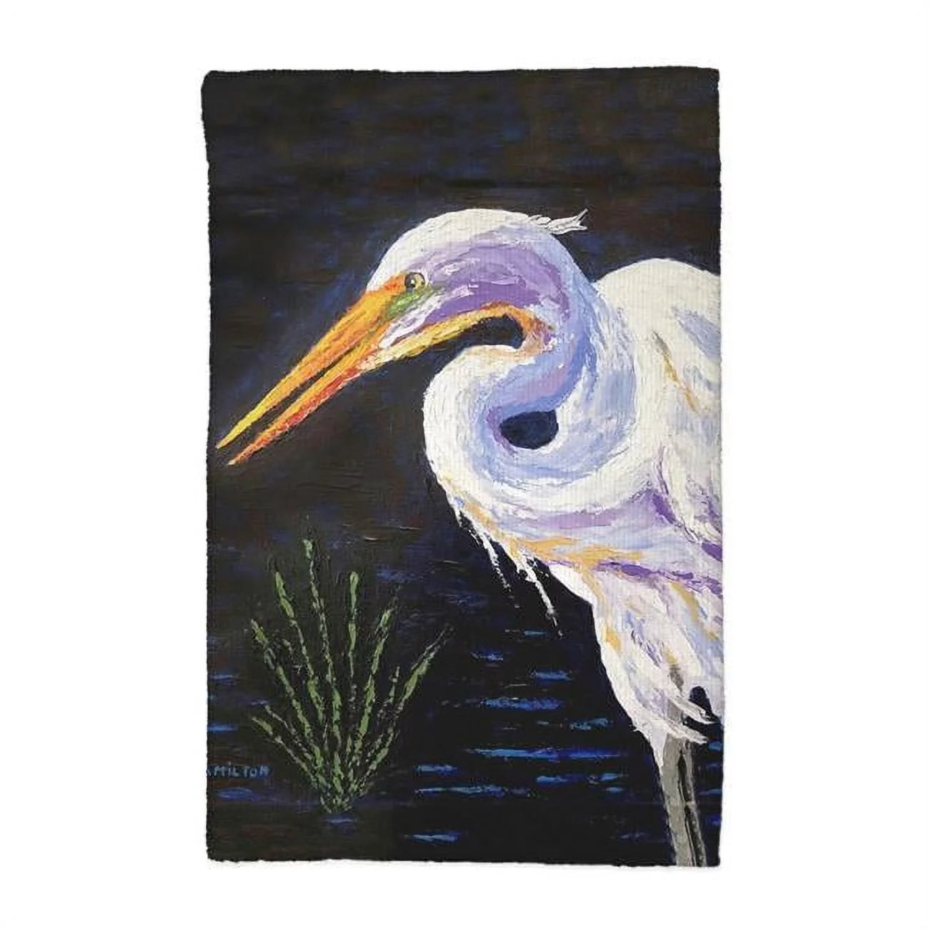 Palette Great 16 Towel in. x 25 Kitchen Egret