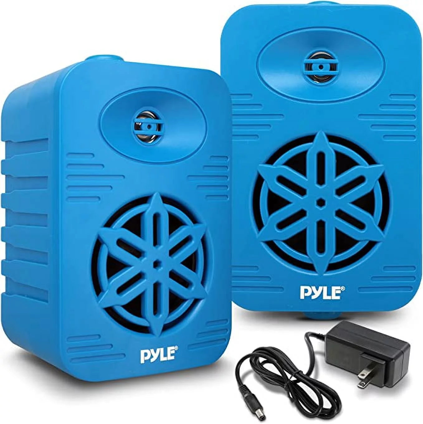 Speaker Range 5.25” System Watt Compliance Boat, Speakers High PDWRBT56BL 1/2” Bluetooth Tweeter-Home, Marine,Deck,Patio,Poolside 2-Way PyleUsa Dual Pair-500 w/ Outdoor Polymer Full Indoor Waterproof