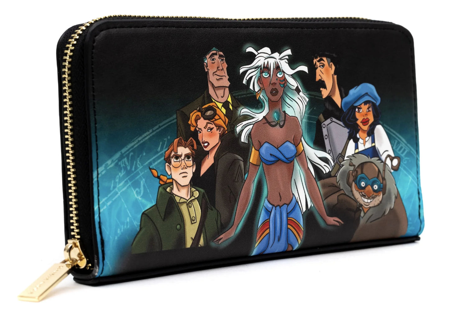 Disney Around - Atlantis Wallet Nicole Zip Danielle