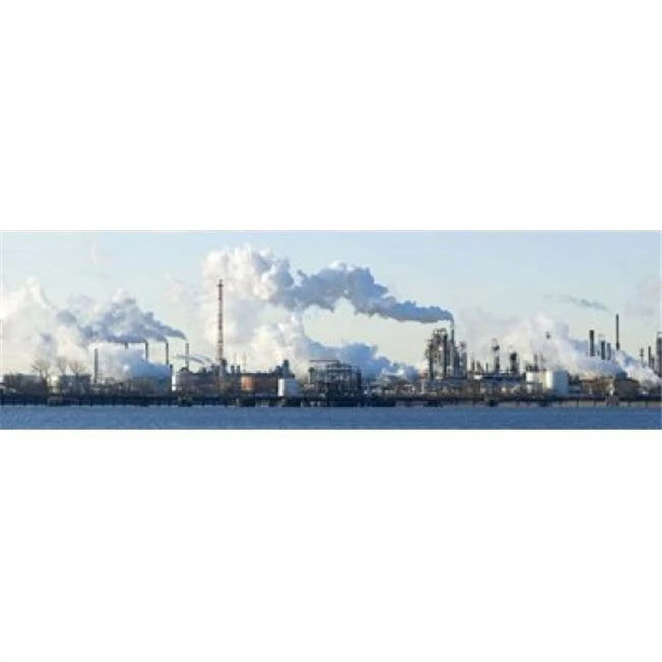 waterfront the New USA refinery Oil x Delaware by Jersey at Poster - 36 Print River 12