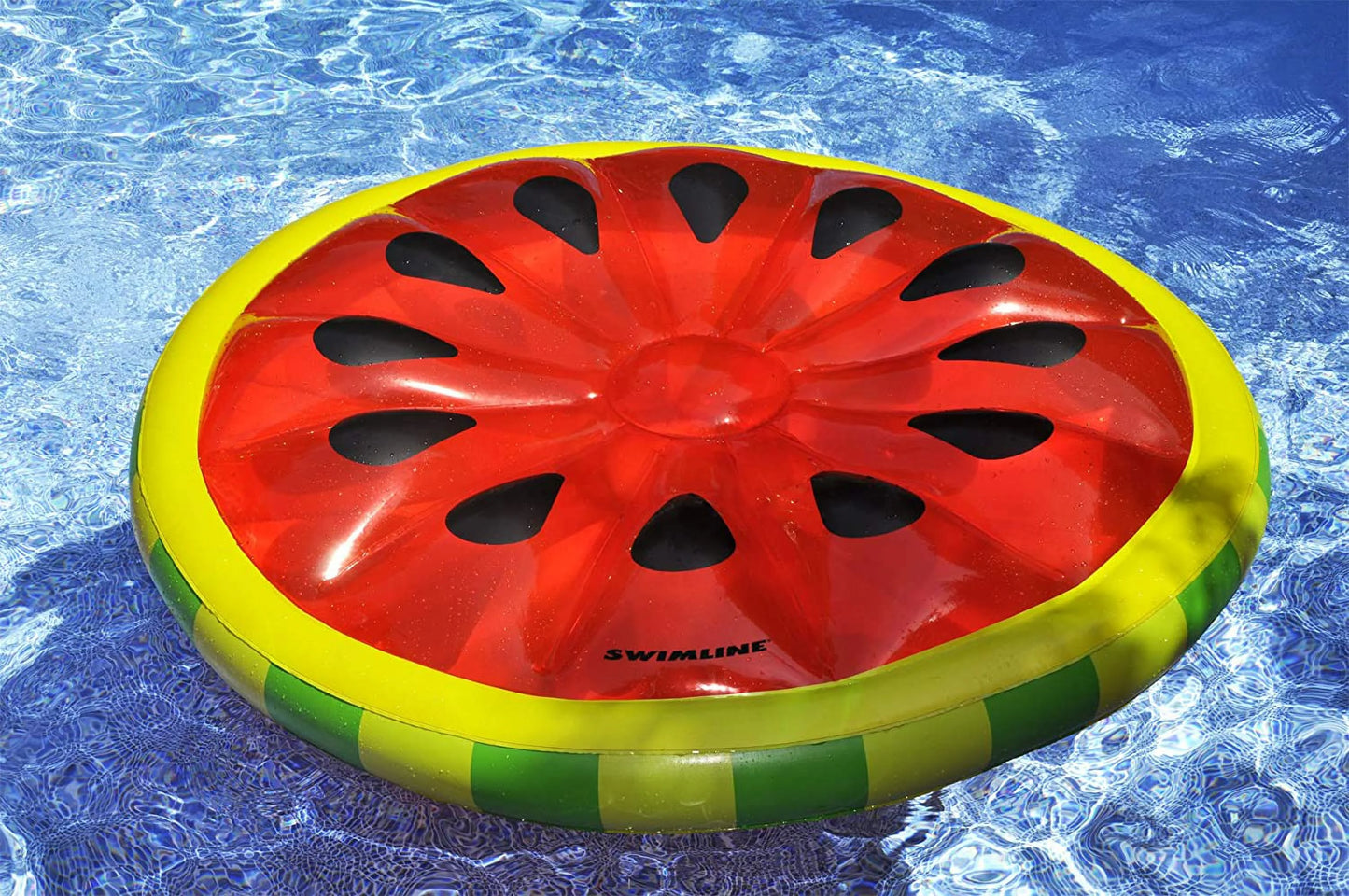 Raft Watermelon Island Inflatable Slice Swimline