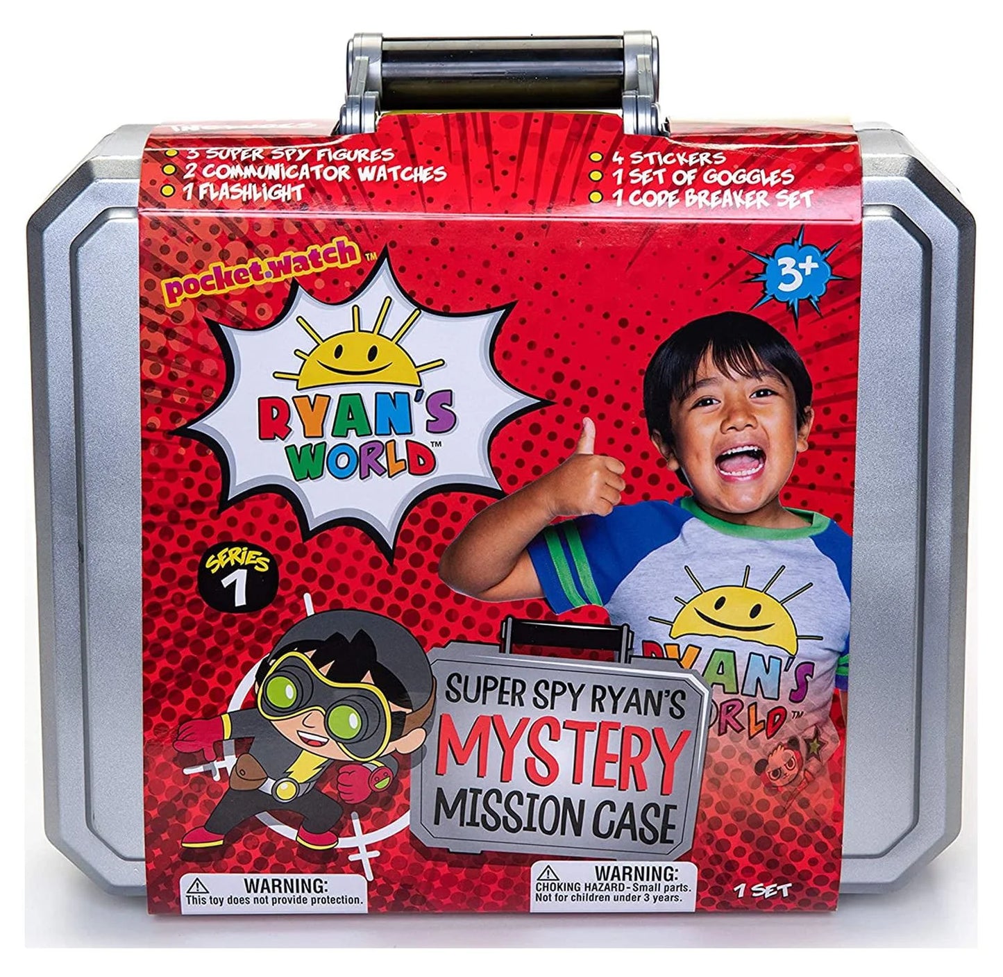 Mission Mystery Case Super World Spy Mystery Ryan's Ryan's Set