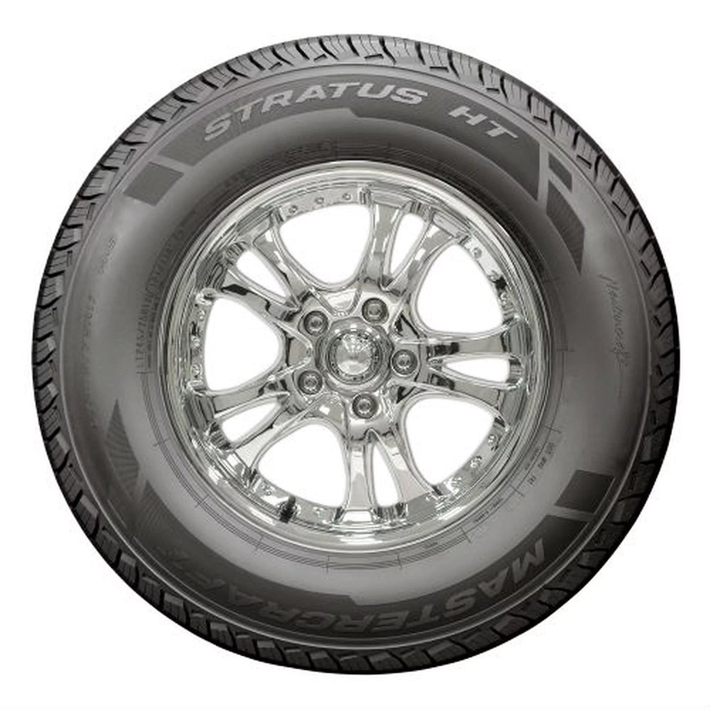 Stratus Tire LT225/75R16 Highway E HT 115/112R Truck Light Mastercraft