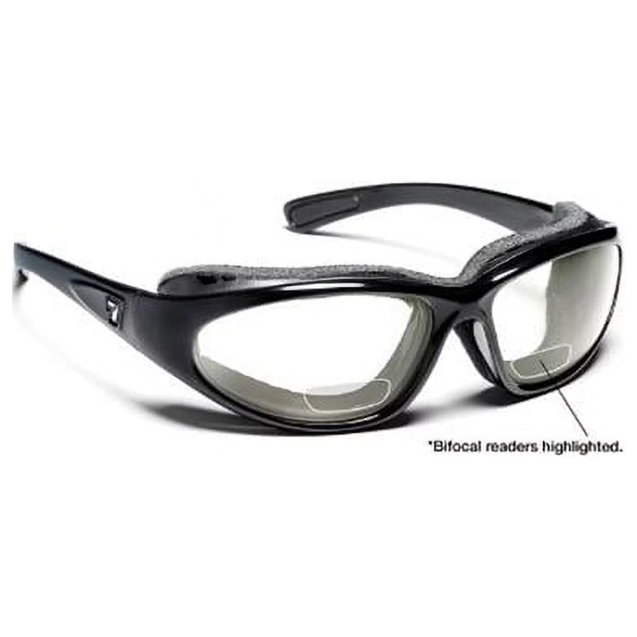 - Sunglasses- Black Reader Bora 2.50 140540F & View Extra Plus Glossy Large Clear Sharp Medium 7eye