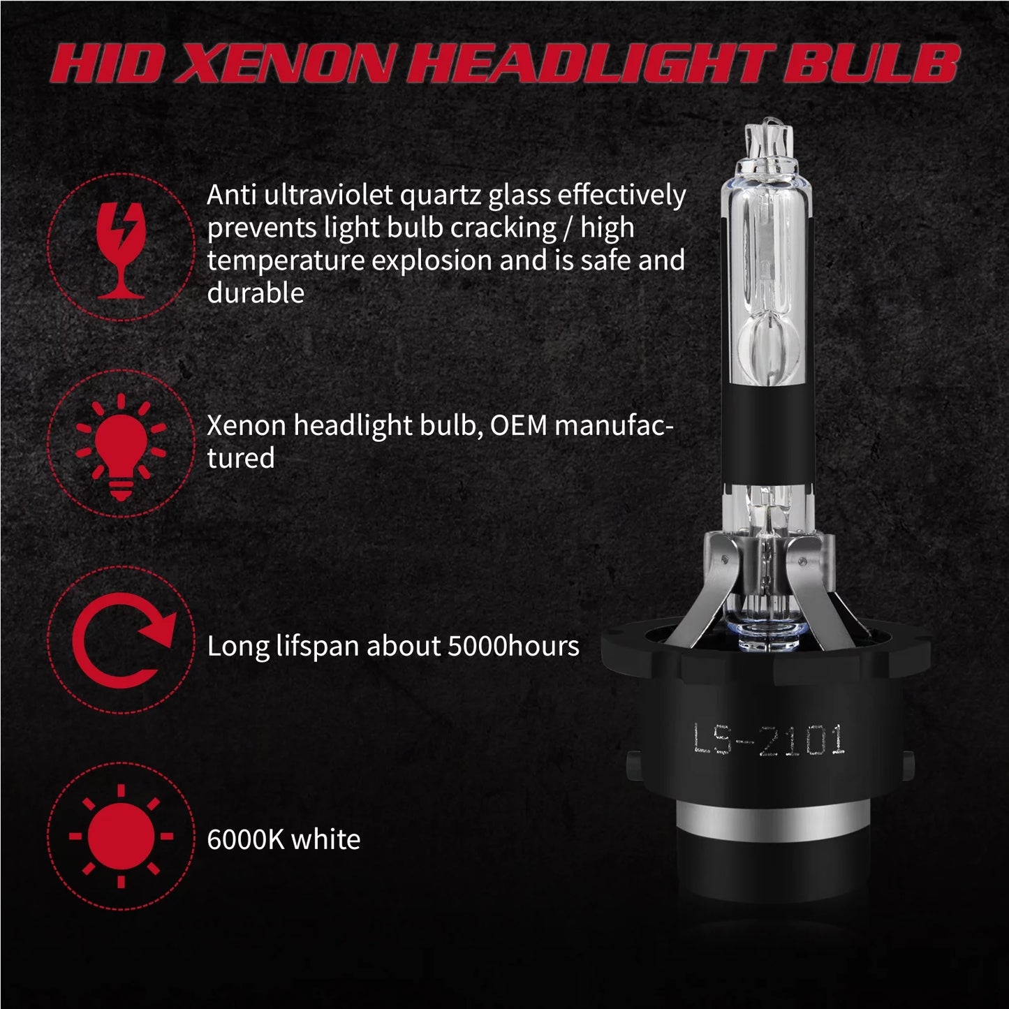 Altima D2R 2004 For Qty 2 Low 2009 Bulbs Plug&Play Headlight 2003 HID Beam Xenon Nissan 6000K - 2007 2002 2008 2005 2006