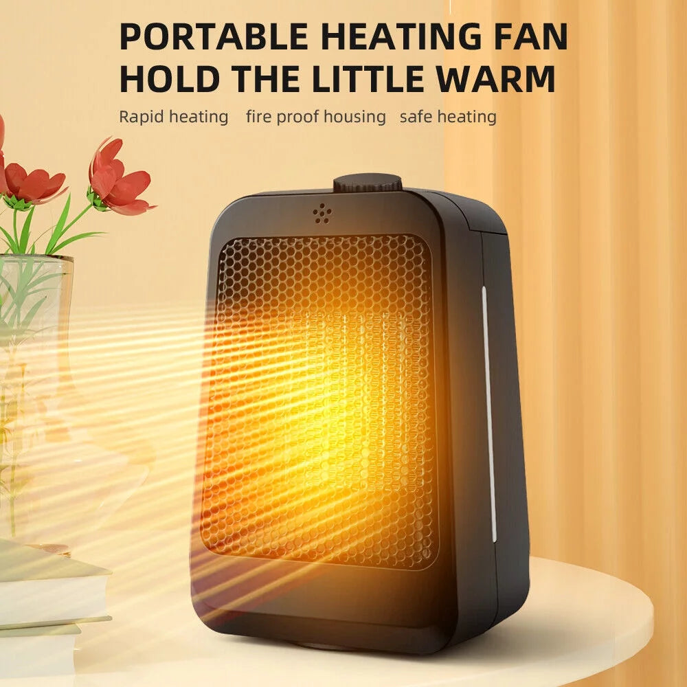 Space Anywhere Warm Home Heater Black Modes JahyShow - Office - and Portable Keep Thermostat, - Adjustable Heater 3