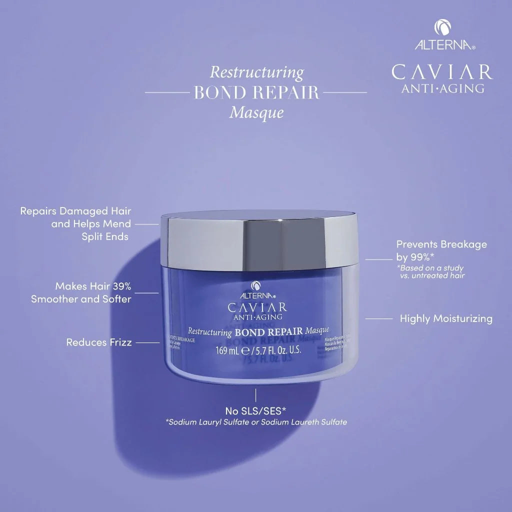 Masque Milliliters Restructuring Caviar Anti-Aging 169 5.7 Repair Bond Alterna Mask Ounce