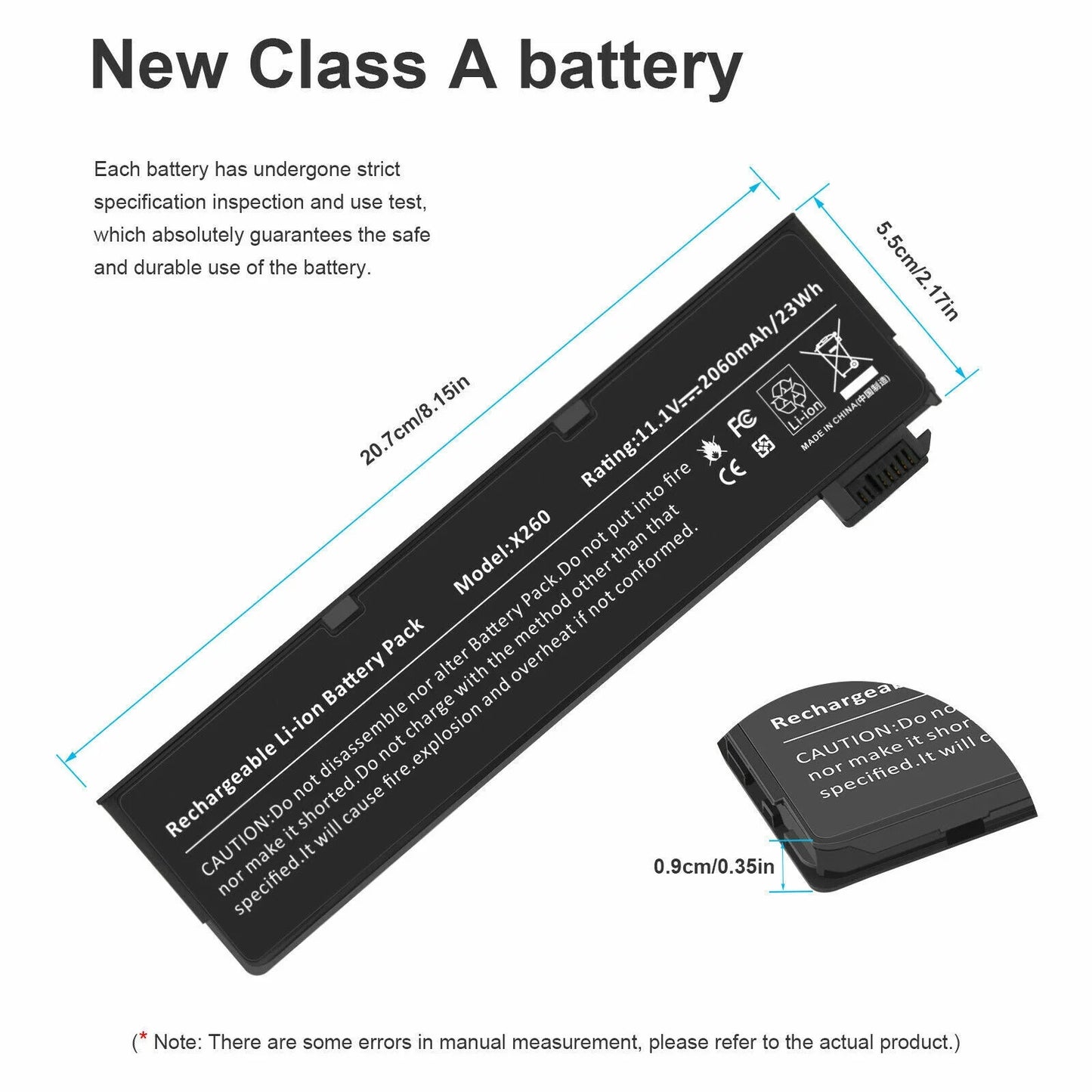 X240 X250 / T440 for 121500147 121500146 T450s Battery ThinkPad T440S X260 Lenovo 68+