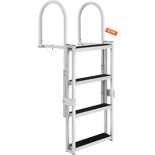 Load Steps, Capacity Retractable Dock 4 lbs Vevor Ladder 350