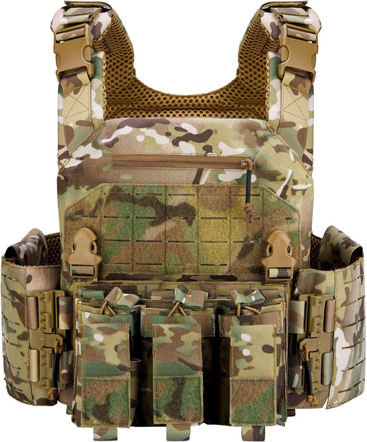 Quick Vest Release Lightweight Hunting/Training/Game Adjustable Vest for Breathable Weighted