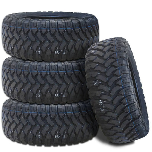 Off 13.5 Ply/E 10 RBPMT22135010 / 123Q 37 37/1350/22 Repulsor Tires, 4 Mud RBP 22 Truck/SUV, M/T Road 37X13.50R22LT /