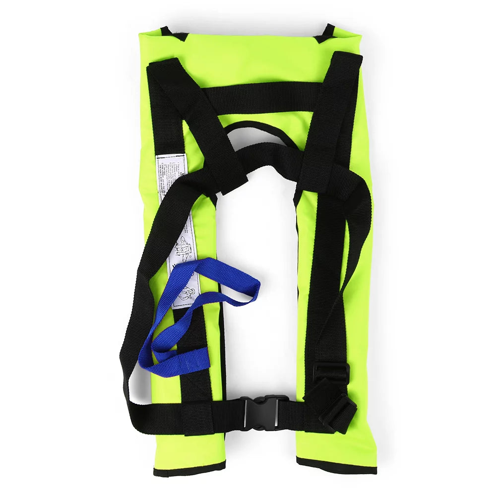 Swiming Inflatable Water Sports Manual Jacket Fishing Survival Adult