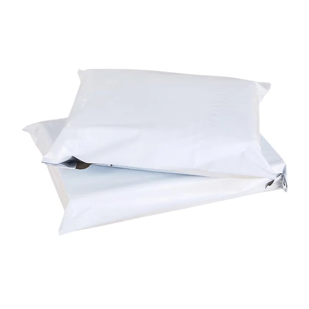 12x15.5 Poly Mailers 400 White NefLaca Pack