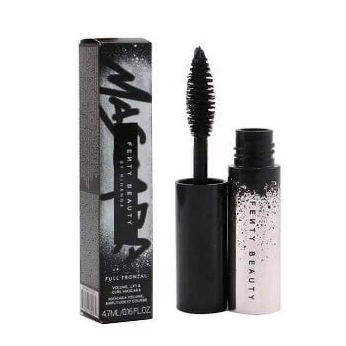 Mini Rihanna Beauty Black # Fenty Mascara Volume by - Lift Curl Full Cuz I'm & 4.7ml/0.16oz Frontal