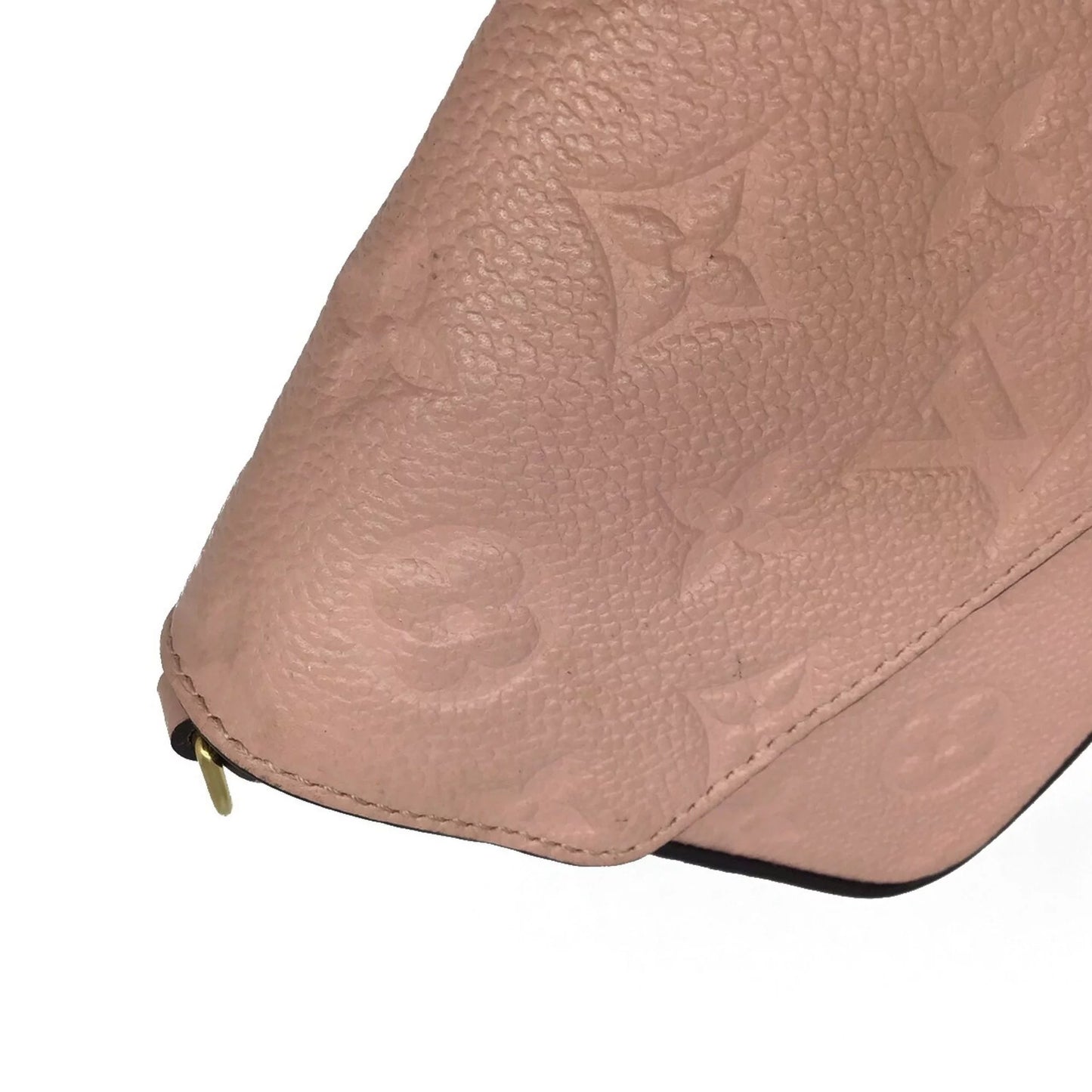 Monogram Wallet Pochette M67856 G Bag Pink VUITTON Louis Implant Vuitton Hardware Felicie Chain LOUIS Rose Gold Ballerine Women's (Fair) Pre-Owned