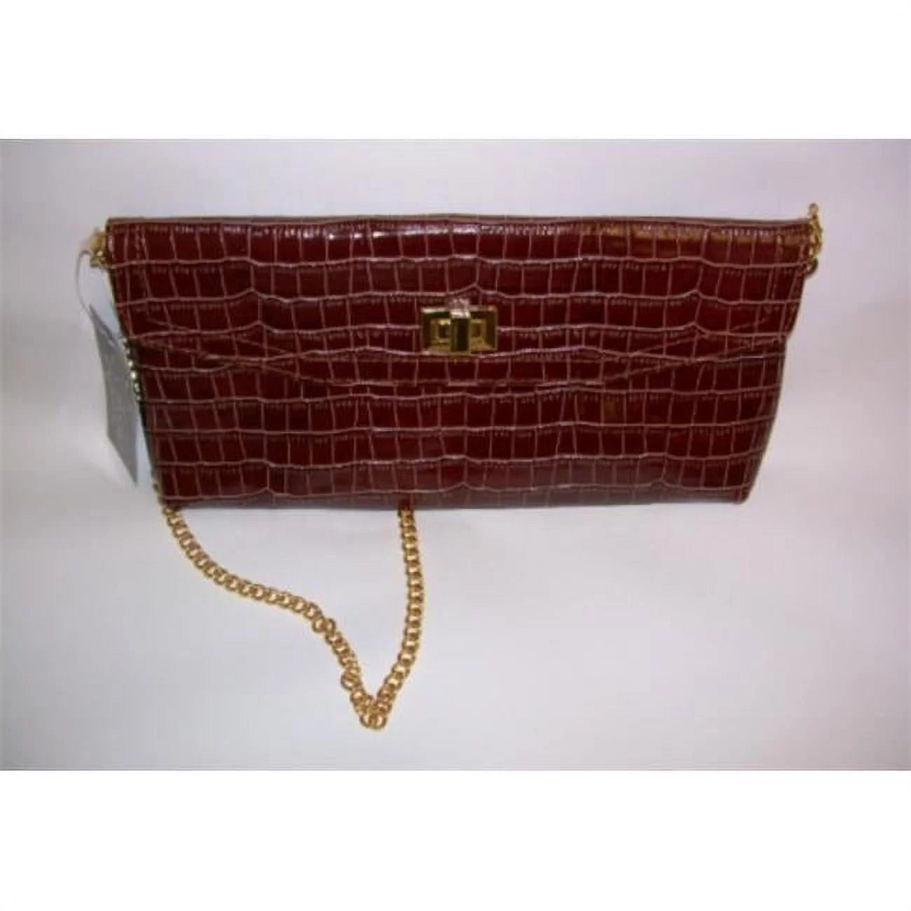 zen3 Kimberly 1000 Leather Clutch Embossed Croc