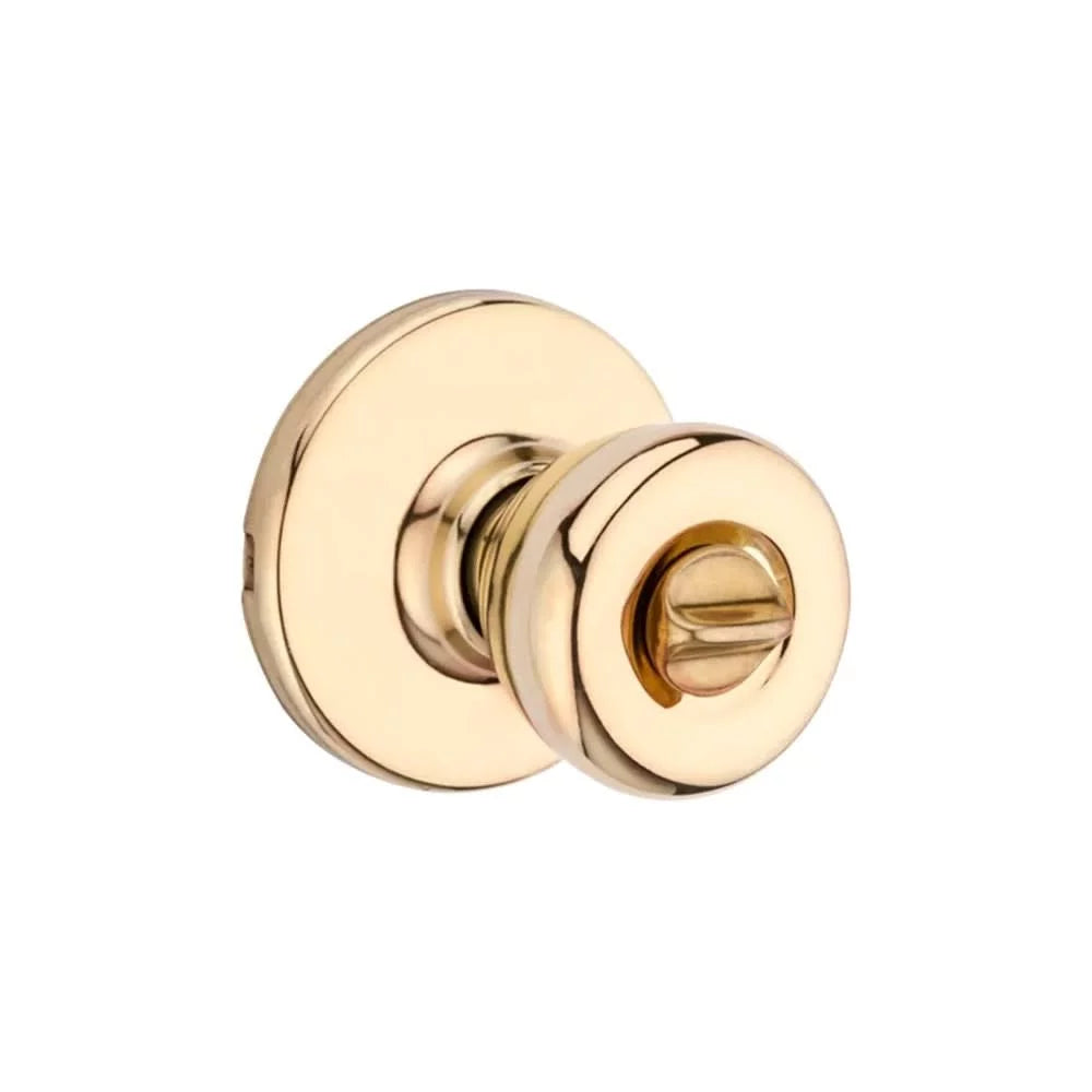 Polished Home Privacy Mobile or Steel Handed Brass Right Kwikset Left Knob 3