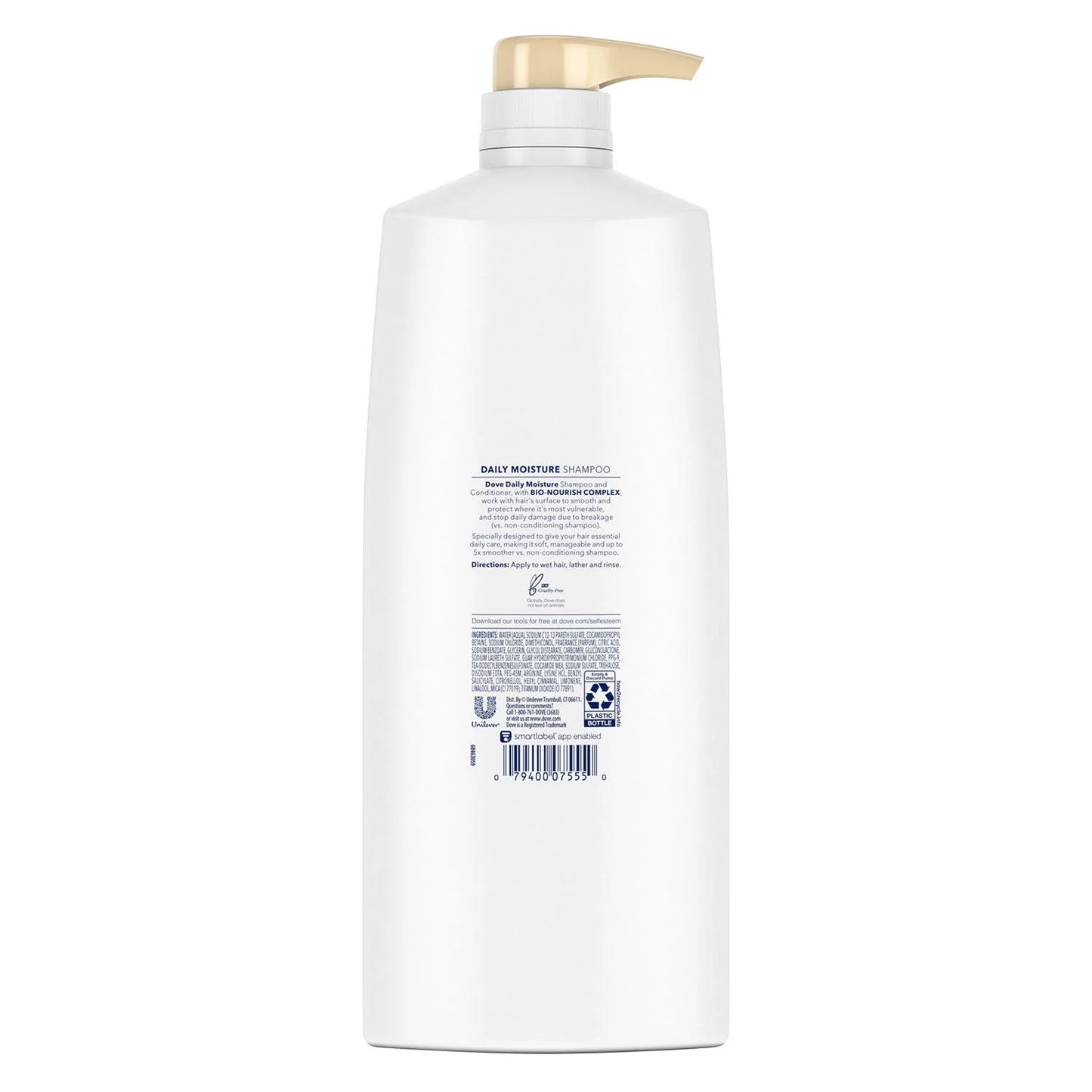 Shampoo, Solutions fl. Daily Moisture (40 Nutritive oz.) Dove