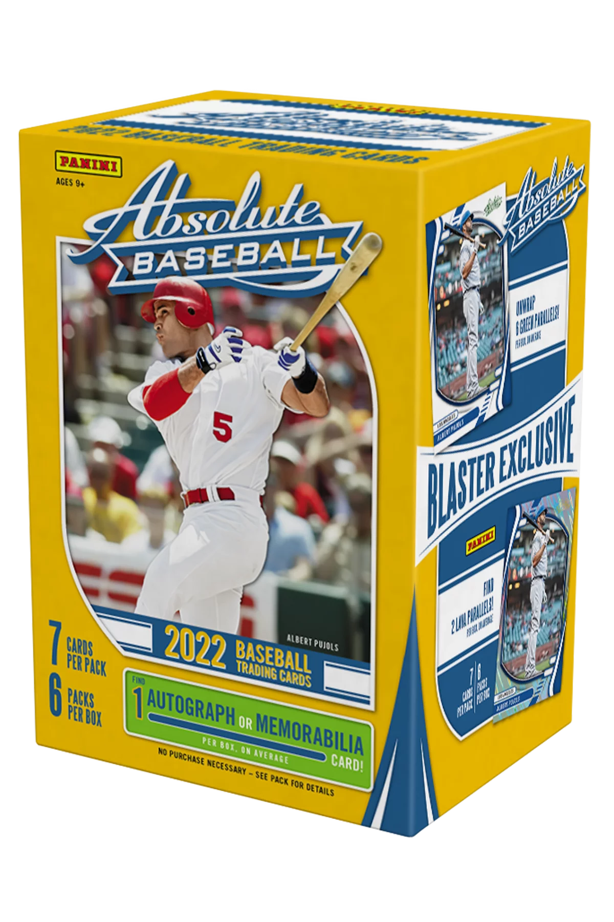 Box Panini Baseball Blaster Absolute 2022 Cards Trading