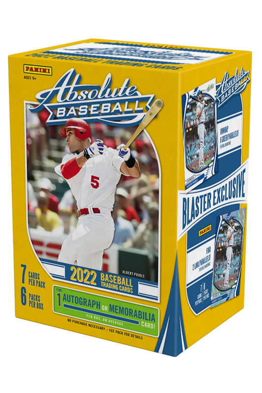 Box Panini Baseball Blaster Absolute 2022 Cards Trading