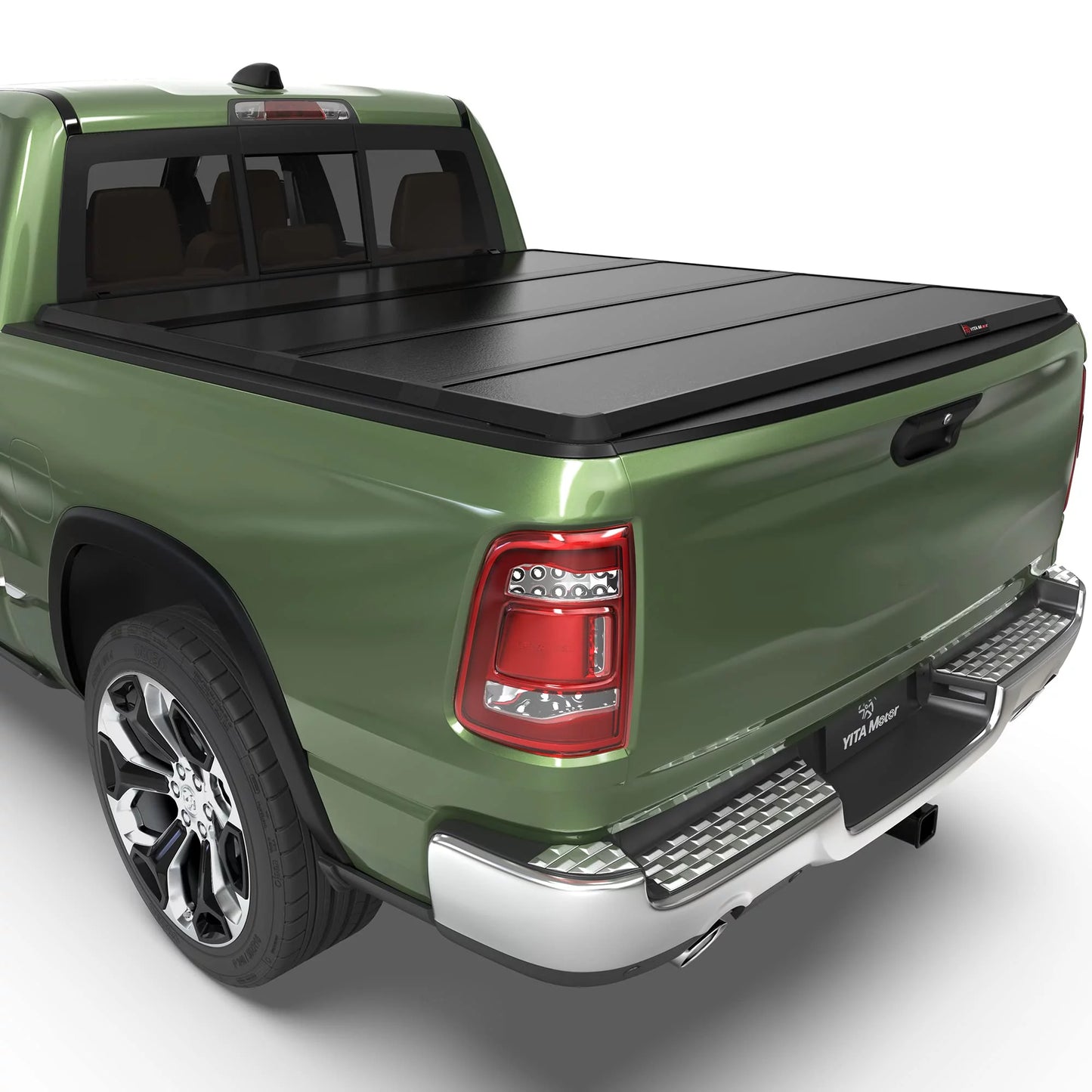 1500 ft Tonneau Ledkingdomus 8 3500 Bed for Quad-Fold Ram 2500 96.3" Dodge Soft Cover 2002-2023