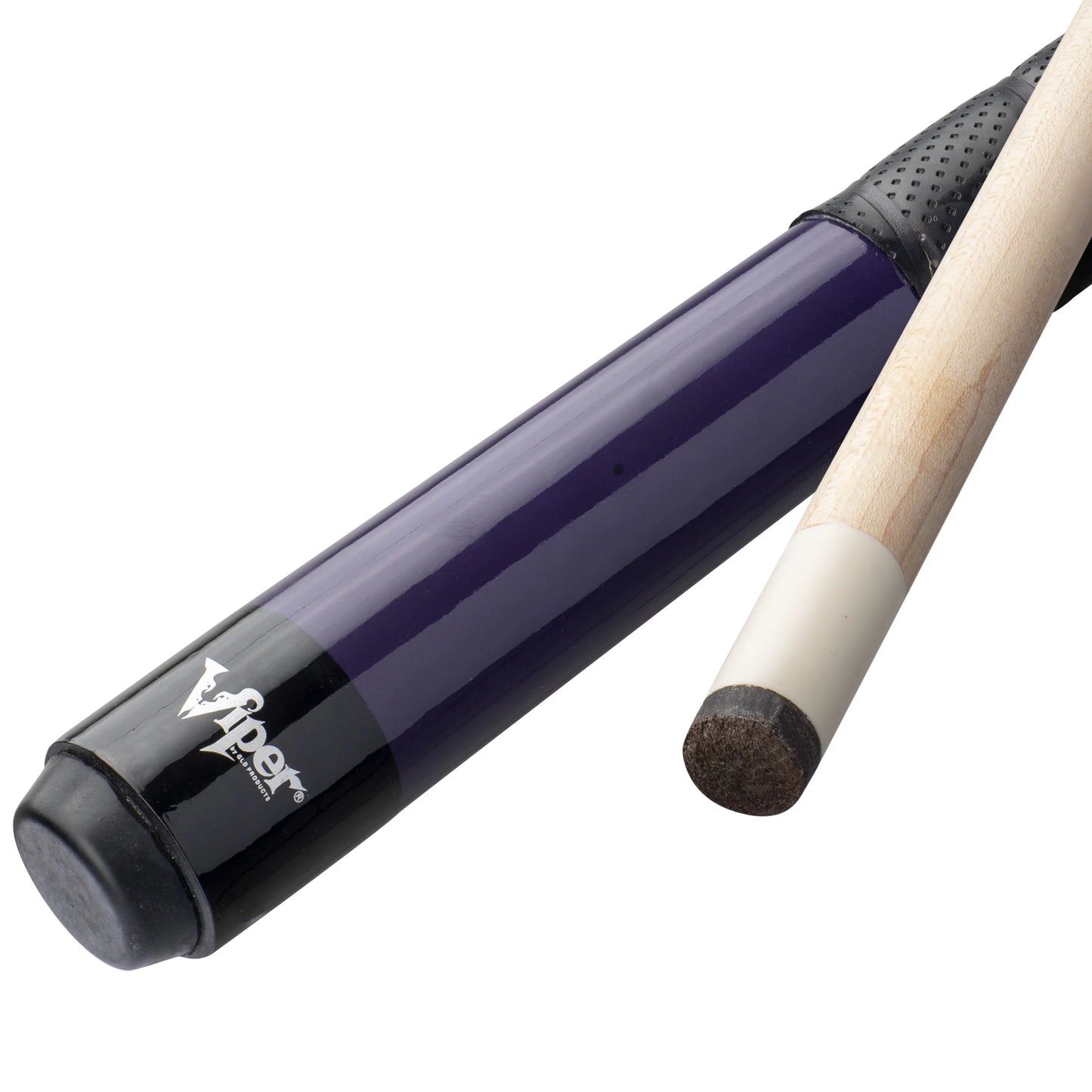 2 Piece, Ounce Billiard/Pool 58" Sure Cue, Grip Viper Purple, Pro 20