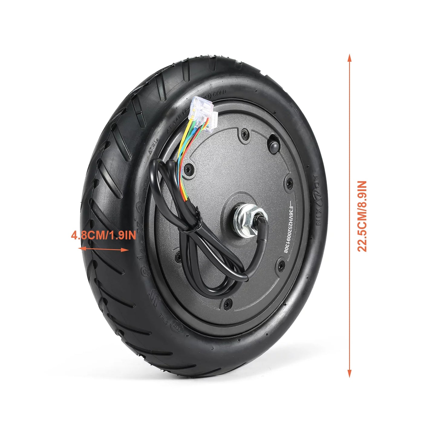 Wheel Part Engine Tire 250W Accessories M365 Wheel for -skid Electric Scooter Replacement Motor