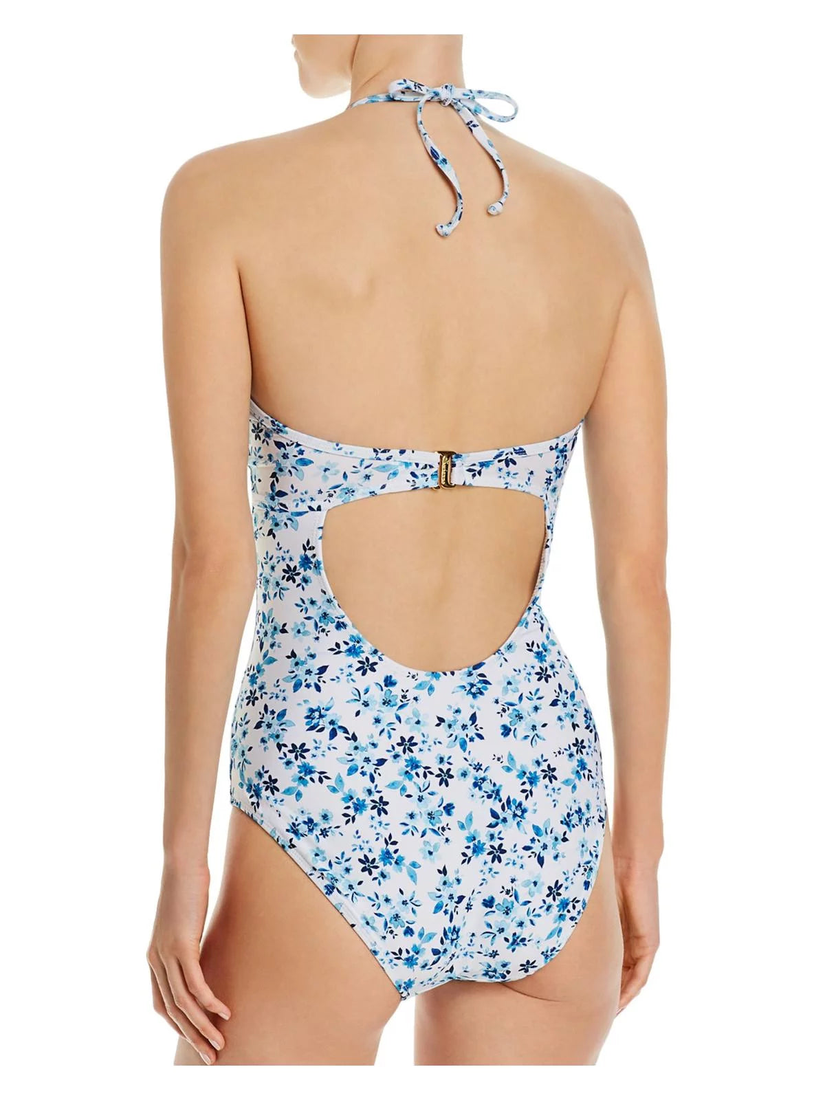 Womens One-Piece Swimsuit Floral Shoshanna Underwire