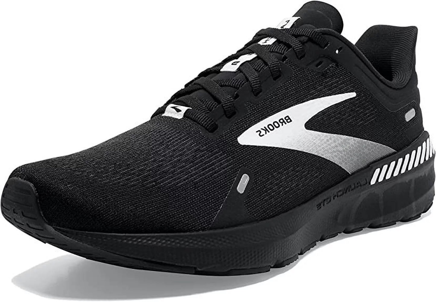 Running Men's GTS (9.5) Wide Black Speed Shoes Support White Launch 9 Brooks