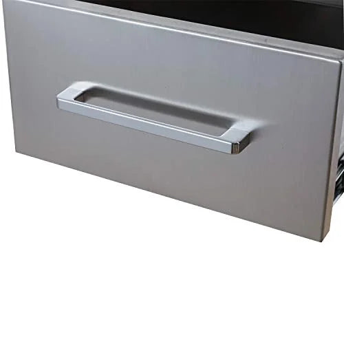 Single 8-1/2"H x for Drawers Kitchen Kitchen BBQ Island Drawer,Flush W or D Mount x Stainless Outdoor Outdoor yuxiangBBQ Steel,14" 23"