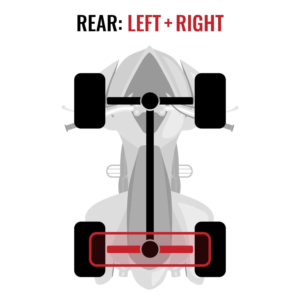 800 Can-Am EFI with pc Axle - Rear 2013-2015 2 STD Right Renegade XT XXC compatible 4X4 Sixity Left