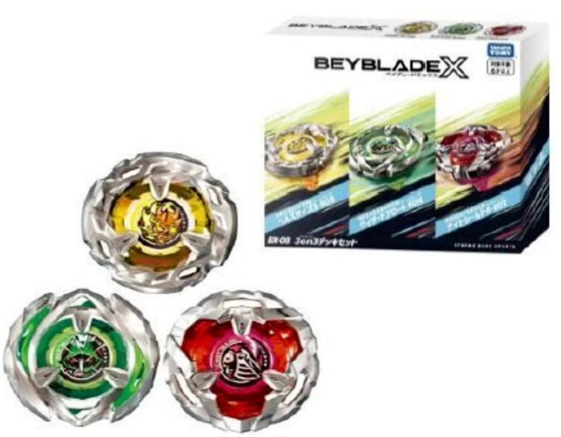 Deck X Takara BX-08 Set Beyblade 3 on Tomy 3