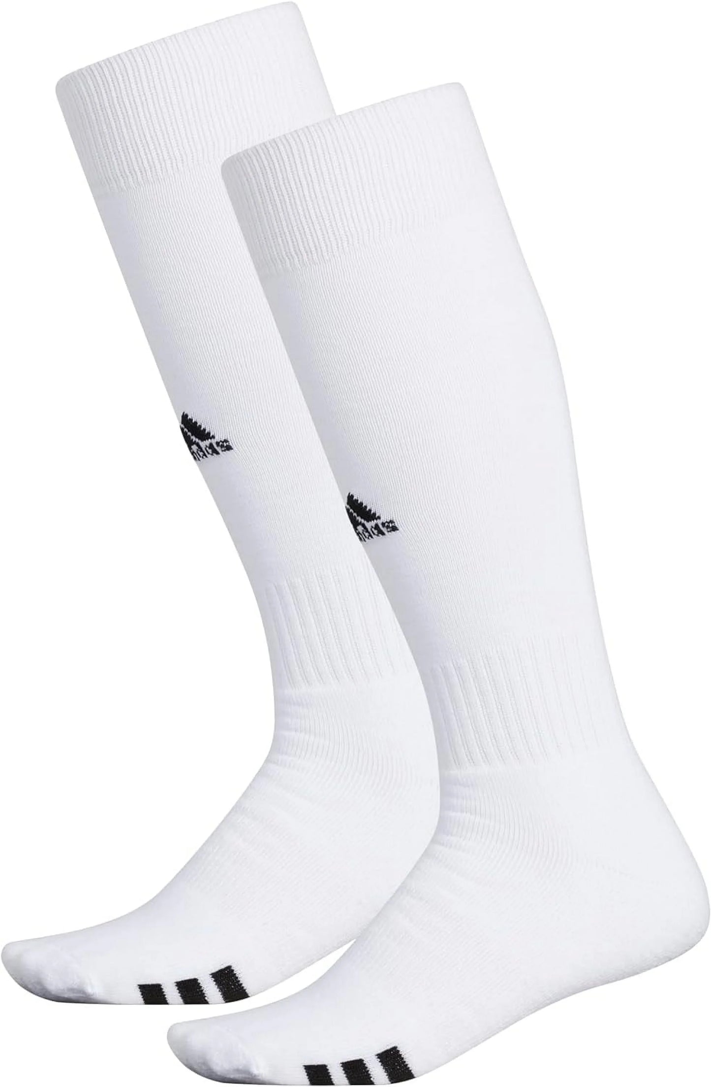 (2-Pair) Field Socks adidas Rivalry Sport Multi The (OTC) White/Black Calf Over Large