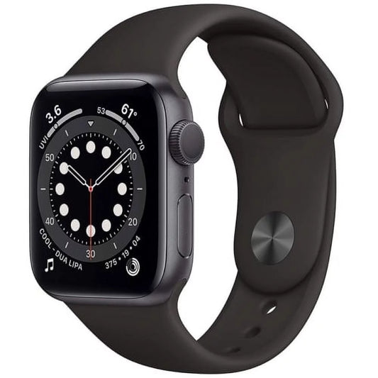 - Band Case Black 44mm Aluminum Gray Apple Series - - Watch Pre-Owned 6 New GPS Like (2020) Space Sport