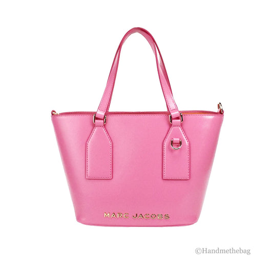 Crossbody Bag Candy Tote Marc Small Jacobs Saffiano Leather Pink