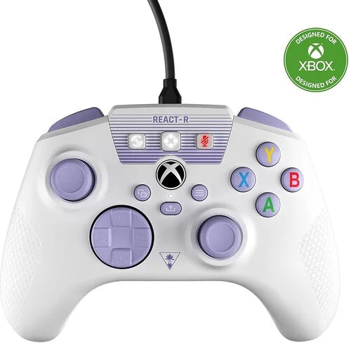 White , REACT-R X Games Turtle [GAMES XB Xbox One, Series PC White, Beach Controller, ACCESSORIES] Xbox