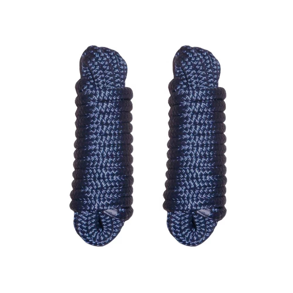 Dock Mooring 15 Nylon BLUE PCS Inch Strand Double Dock Line 1/2 FT Rope Line Boat 2 Braided NAVY 16