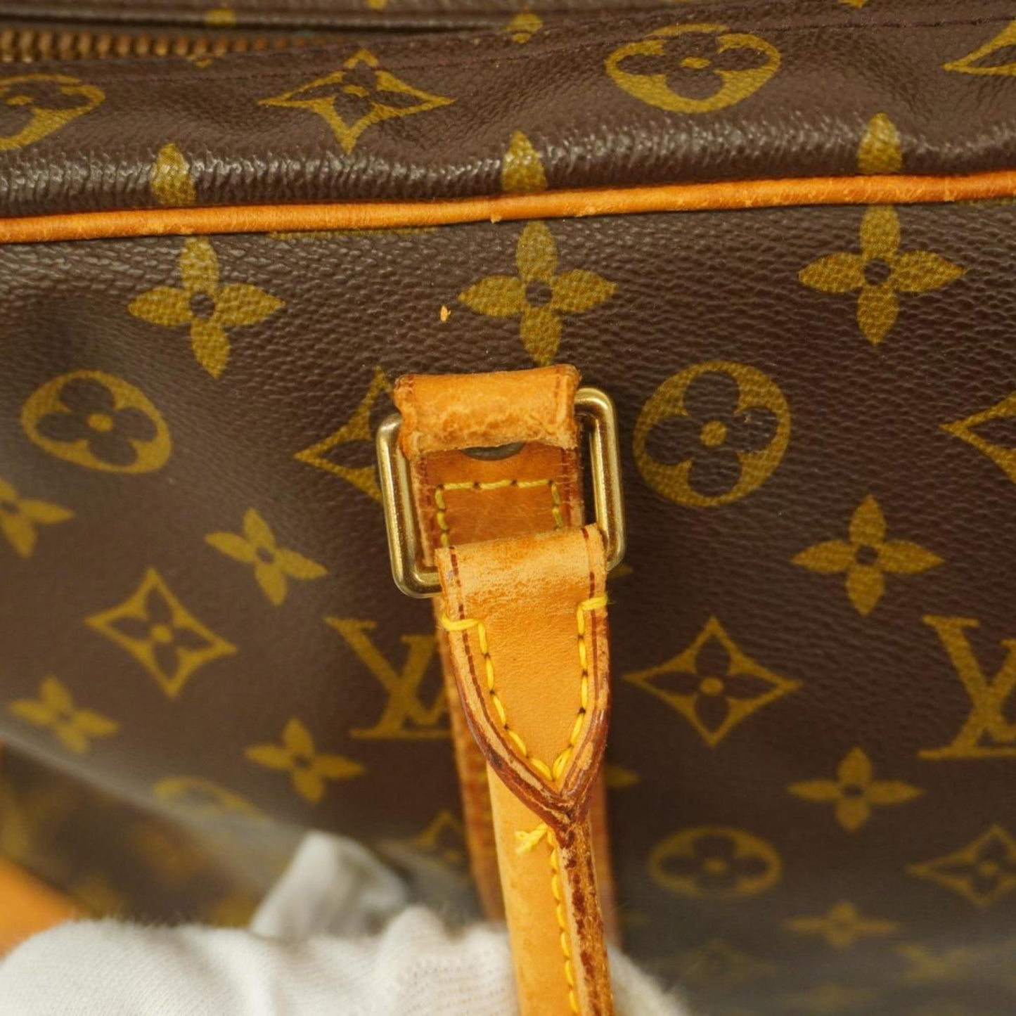 Brown Sirius Monogram 50 Women's Pre-Owned (Good) M41406 Bag Boston Vuitton Louis Men's