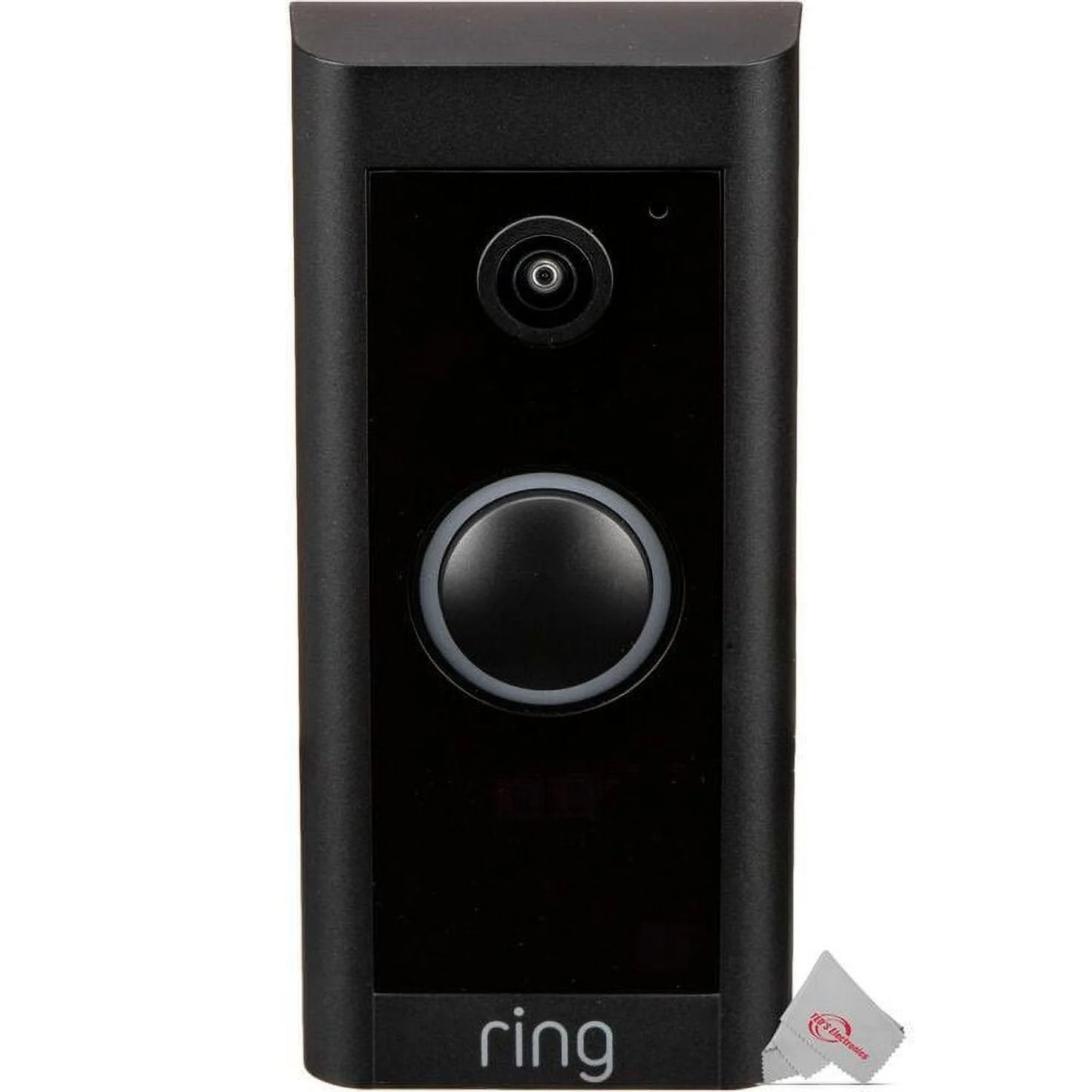 1080p Wired Doorbell Video HD Black 2x