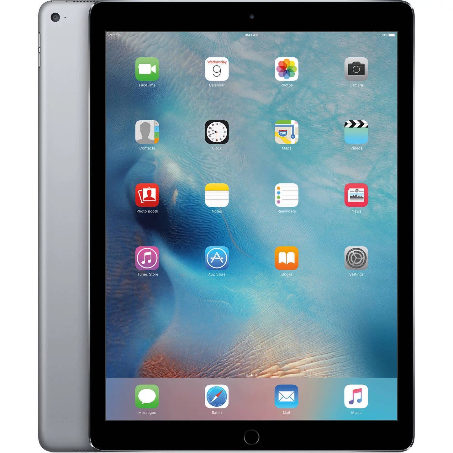 Pro (MLMN2LL/A)(2016) Space 32GB 9.7" (Refurbished: Good) Pre-Owned Gray WiFi iPad